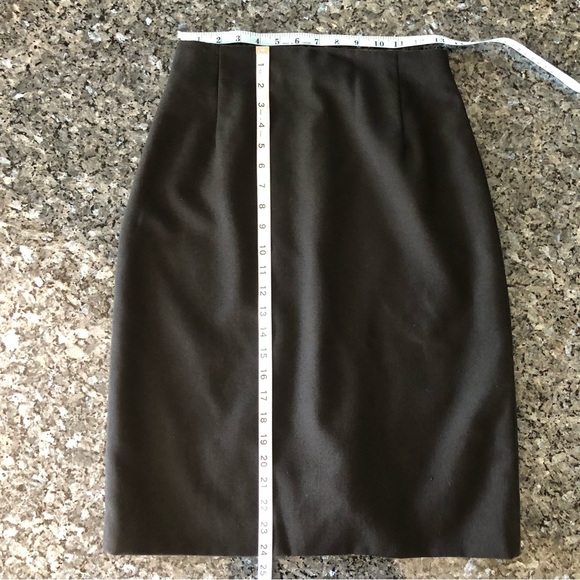 Vintage TARRA HALL Black High Waisted Pencil Skirt - Picture 7 of 15